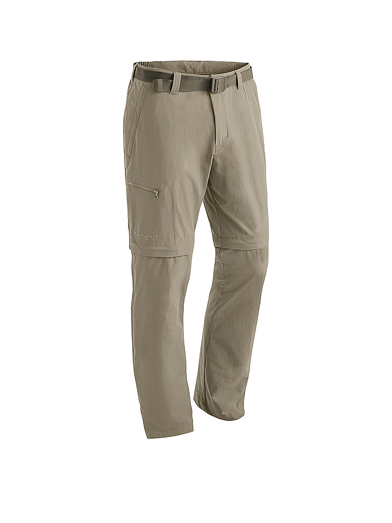 MAIER SPORTS Herren ZippOff-Wanderhose Tajo T beige | 52